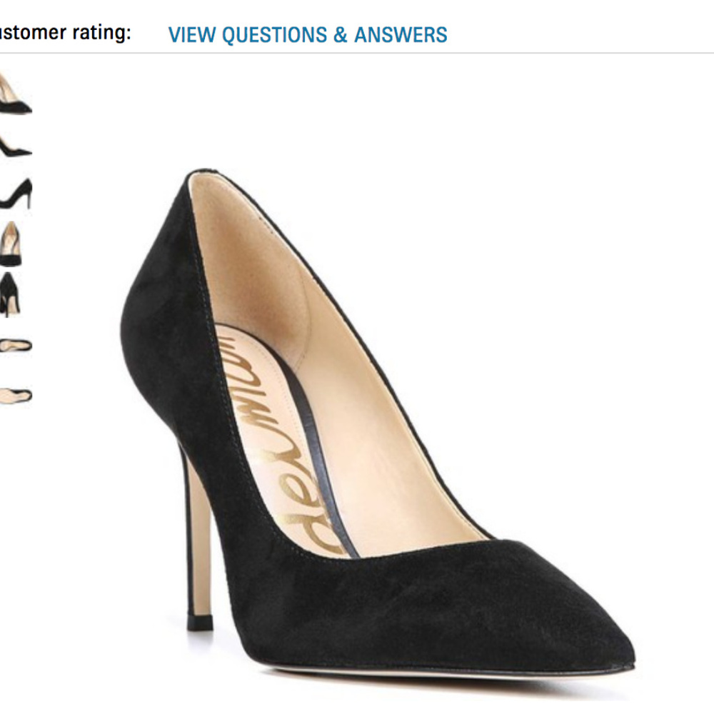 SALE! NEW Sam Edelman Hazel Pointed Toe Heels